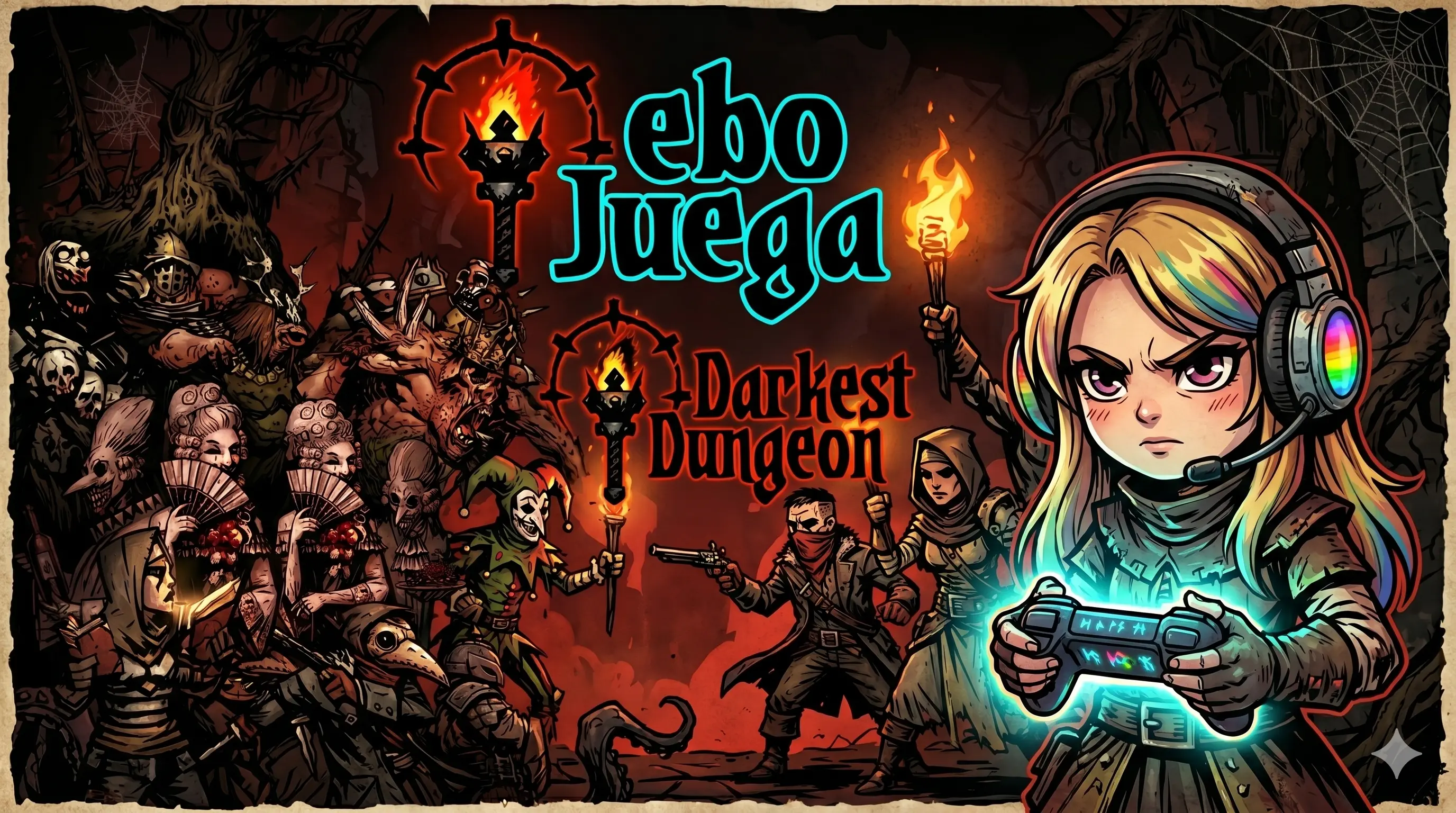 Videojuego Darkest Dungeon - Gameplay de este fantástico videojuego