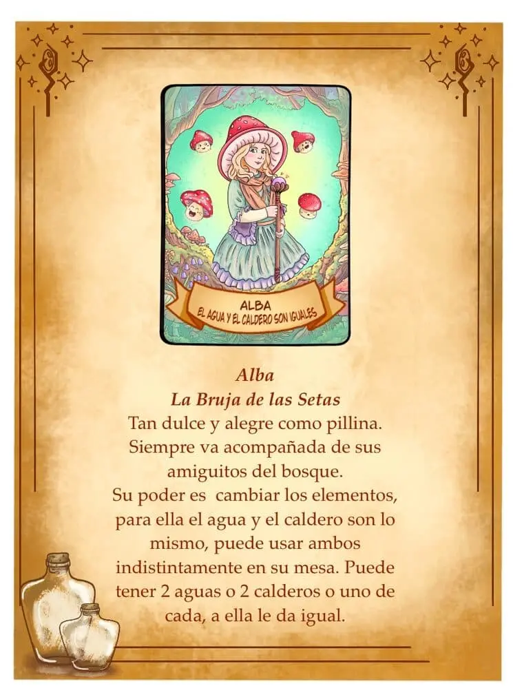 Alba, Bruja de las Setas