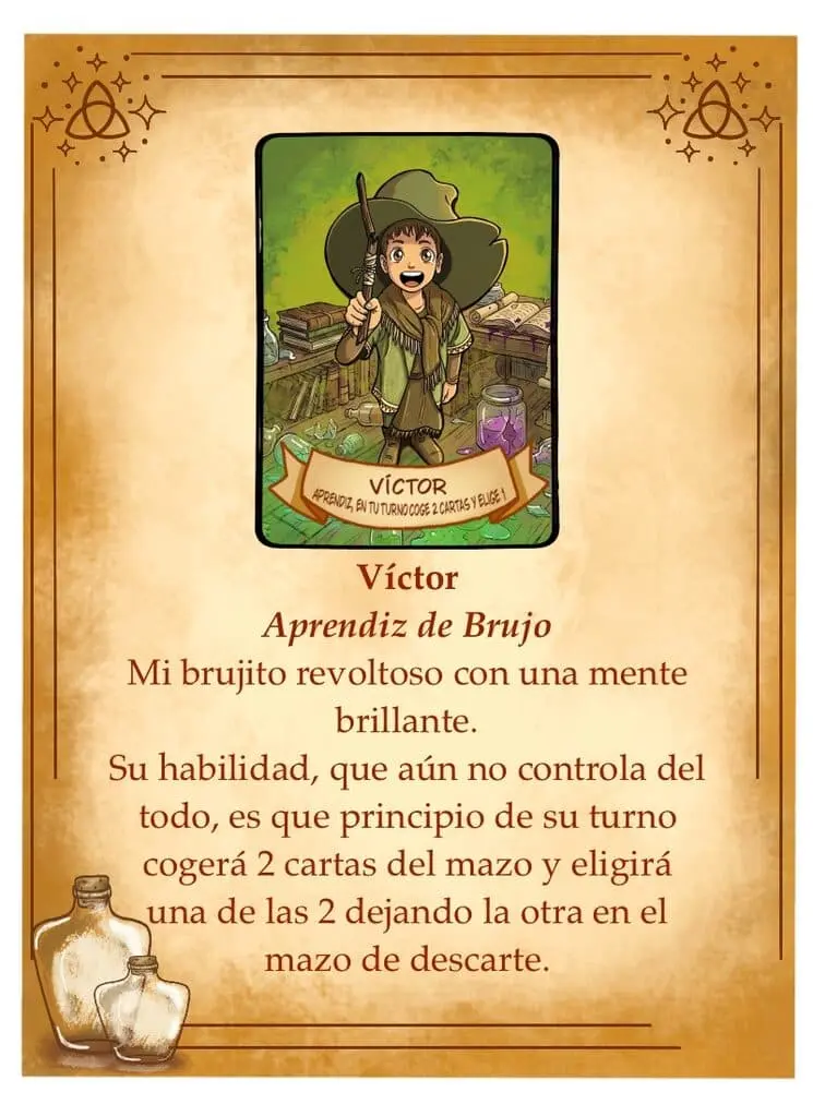 Víctor, Aprendiz de Brujo