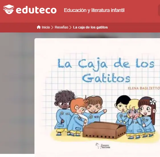 Foto del artículo del periódico con la entrevista