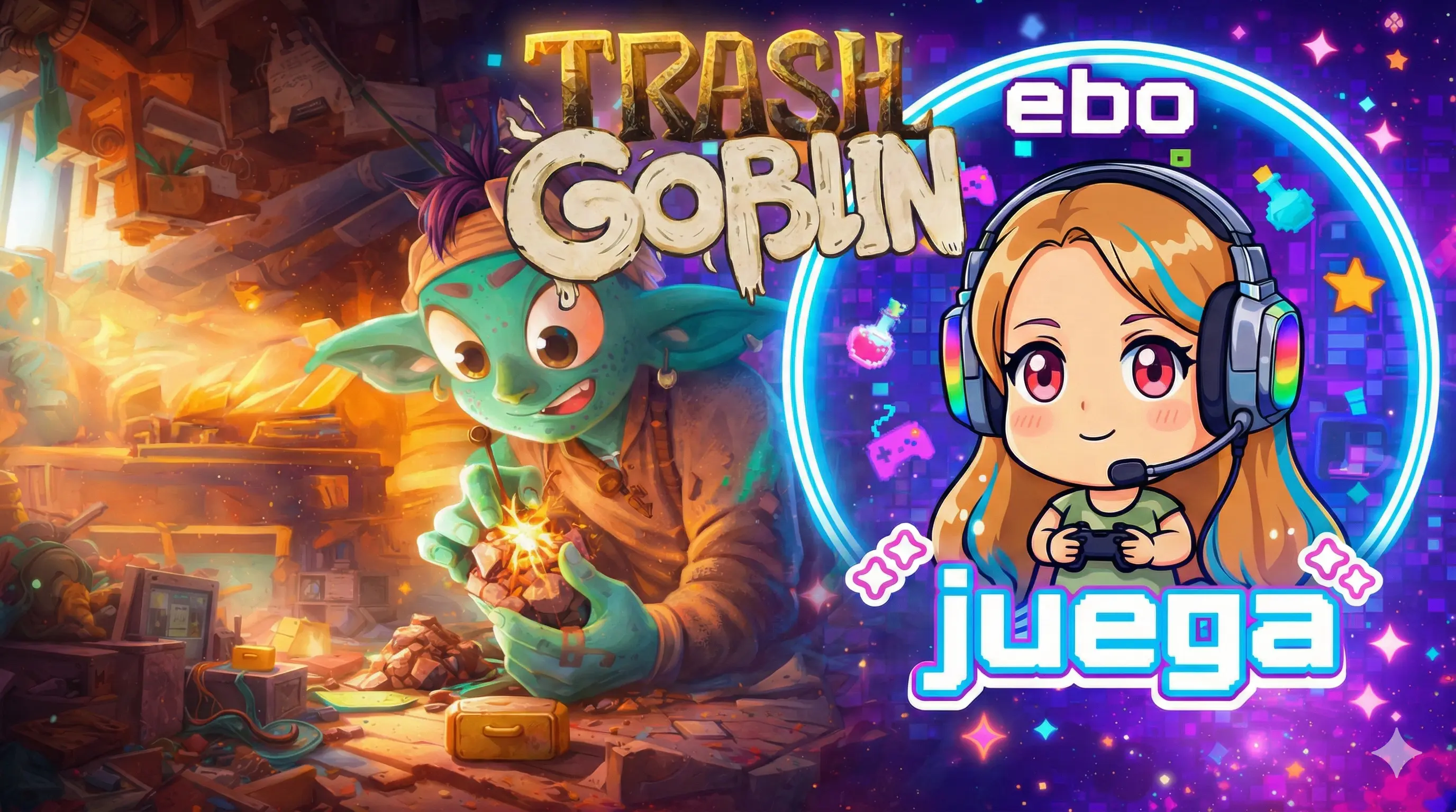 Gameplay del videojuego Trash Goblin